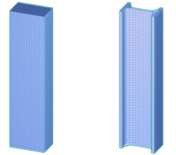 Optimized (Left) & Original (Right) Member Topology